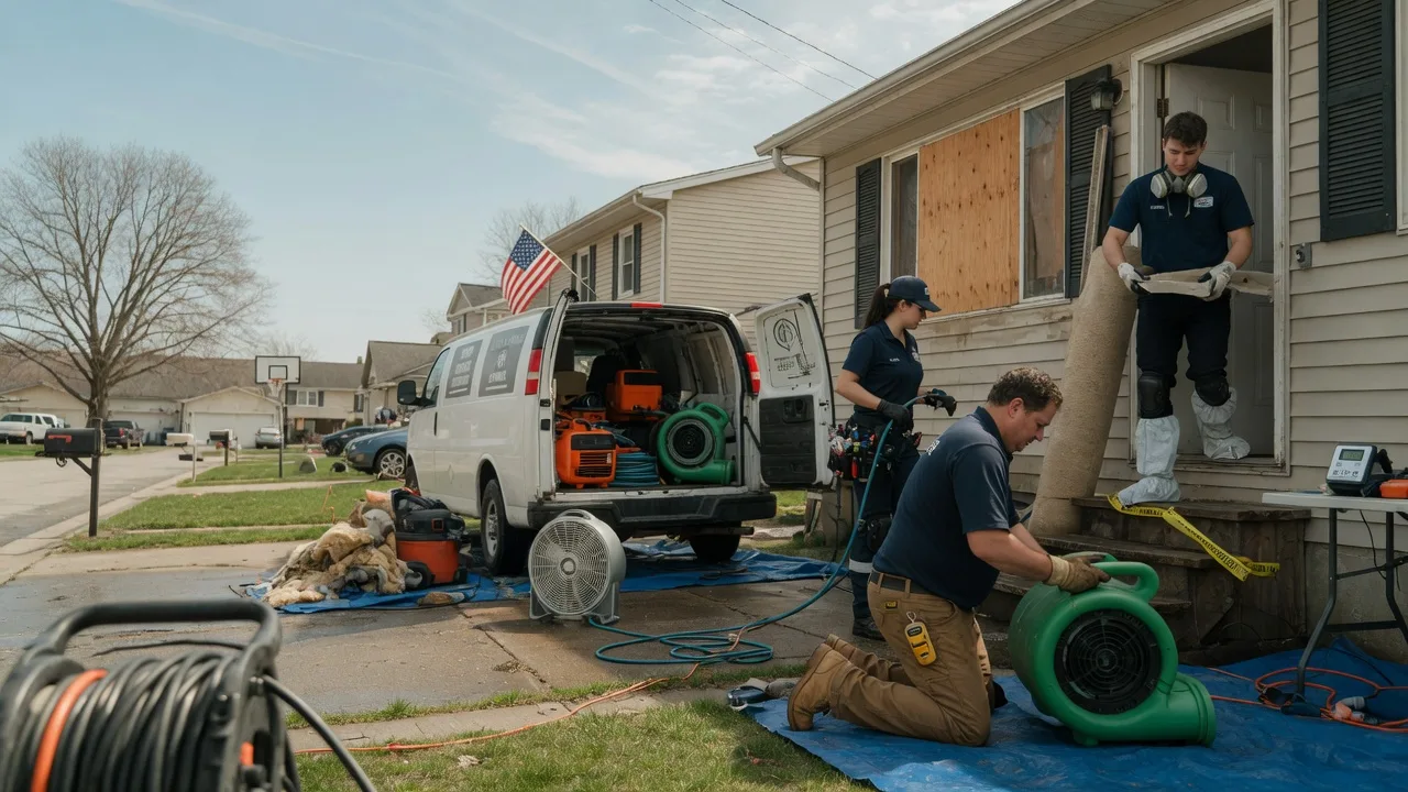 Water Damage Restoration in Salina, OK near me